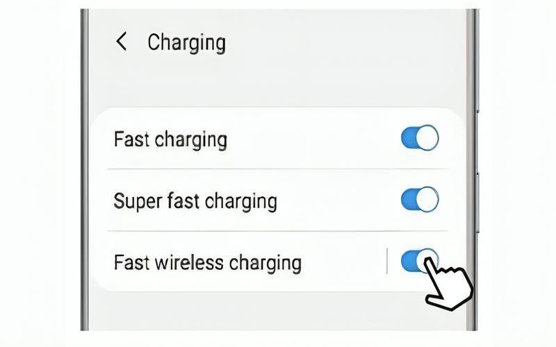cara aktifkan fitur fast charging di HP Samsung Galaxy