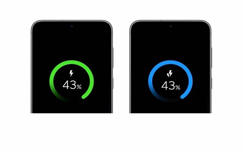 tampilan fitur fast charging yang sudah aktif di HP Samsung Galaxy 