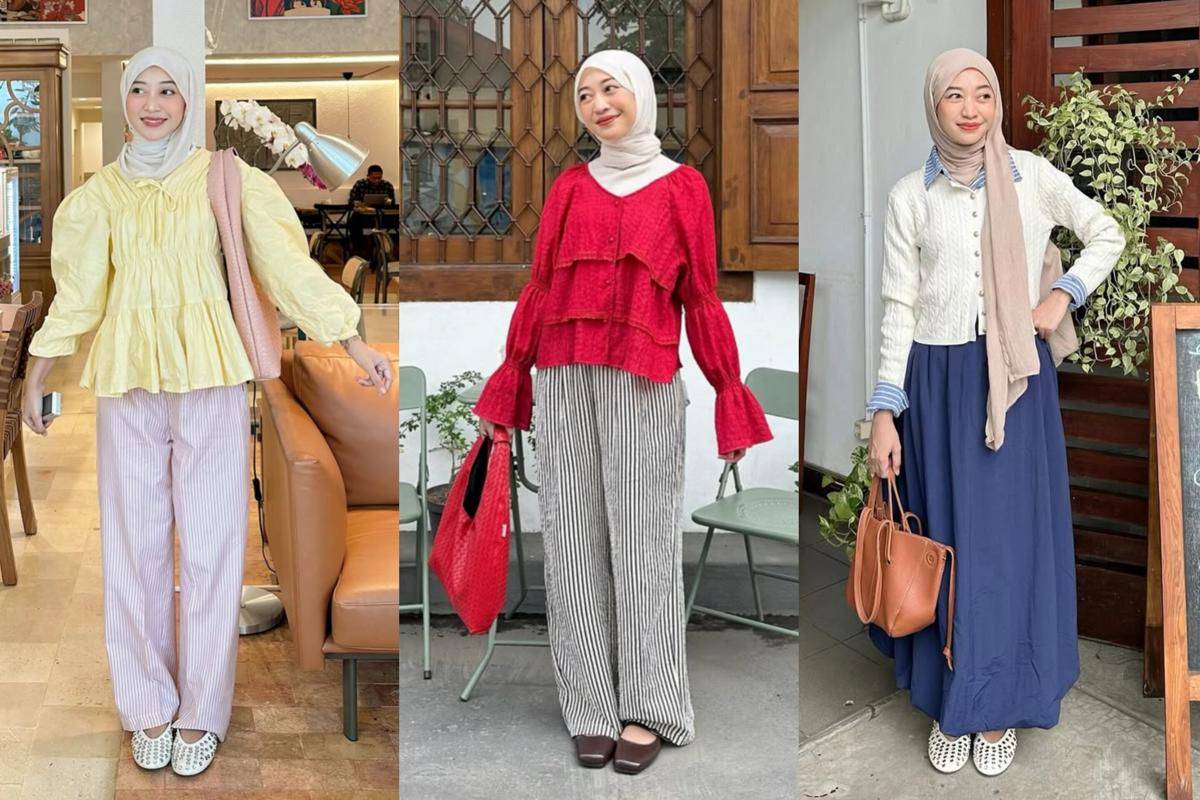 potret OOTD cafe hopping ala Nabilayua 