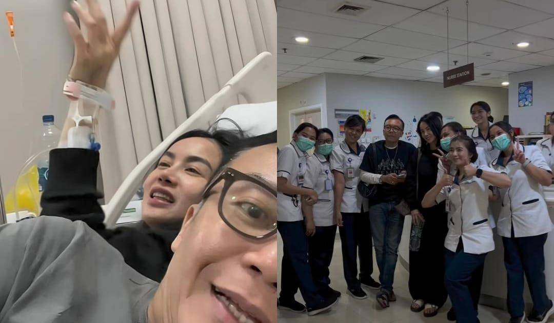 Ari Lasso dampingi Dearly Joshua yang sakit