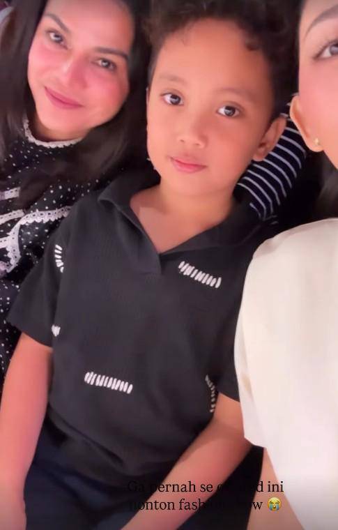Anak Rachel Vennya Perdana Catwalk (Instagram.com/rachelvennya)