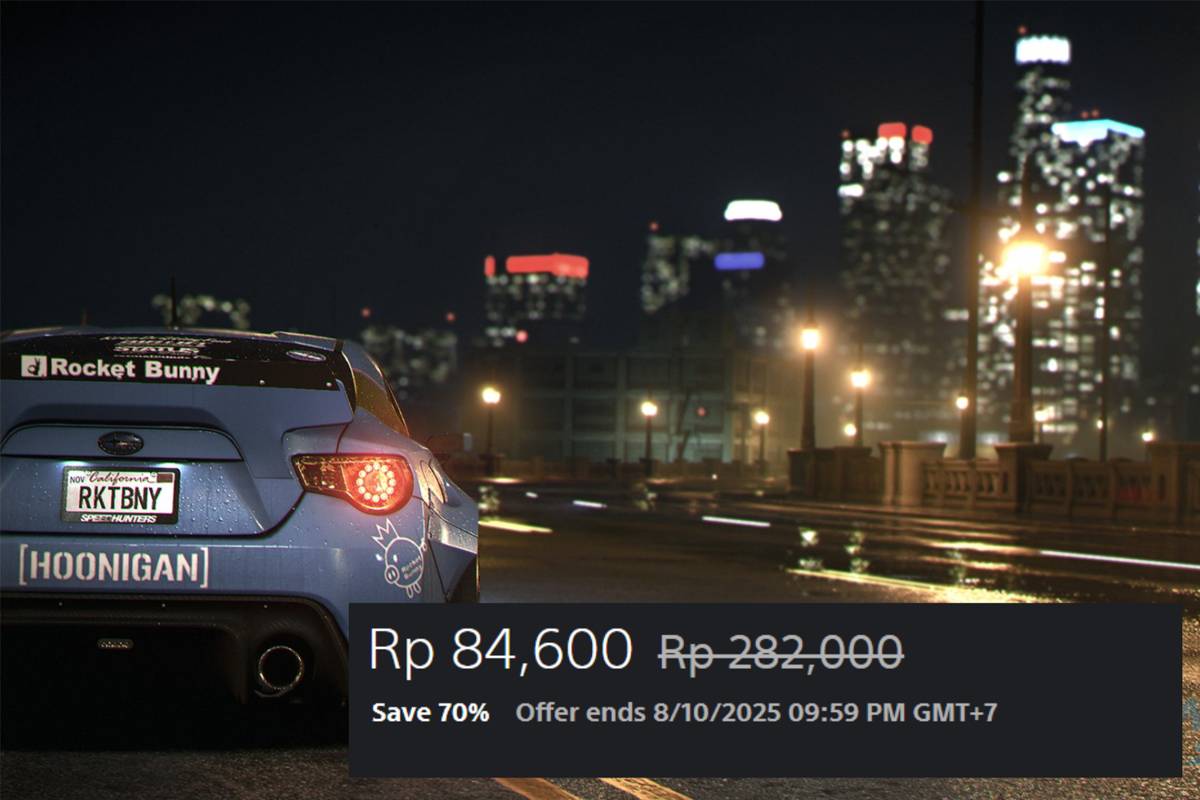 cuplikan Need for Speed versi reboot 
