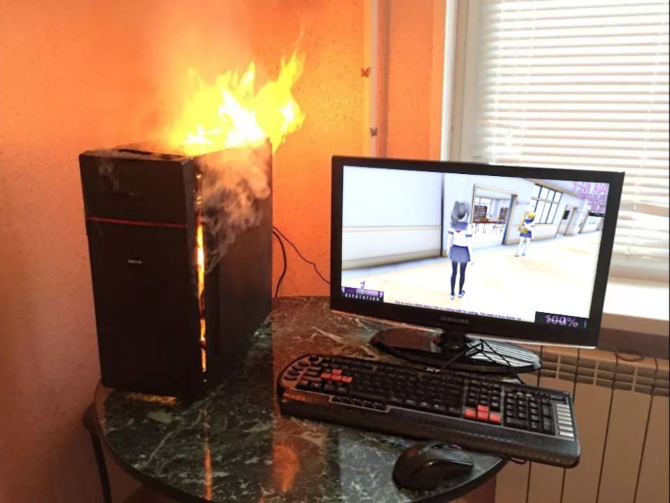 meme kocak PC gaming 