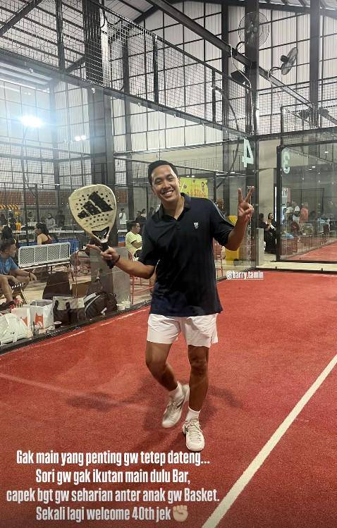 Ulang Tahun ke-40 Suami Caca Tengker (instagram.com/barry.tamin)