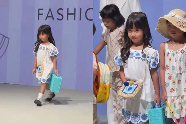 Anak Rachel Vennya Perdana Catwalk (Instagram.com/rachelvennya)