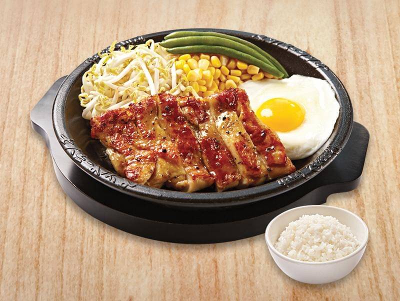 teriyaki chicken with egg di Pepper Lunch (pepperlunch.id)