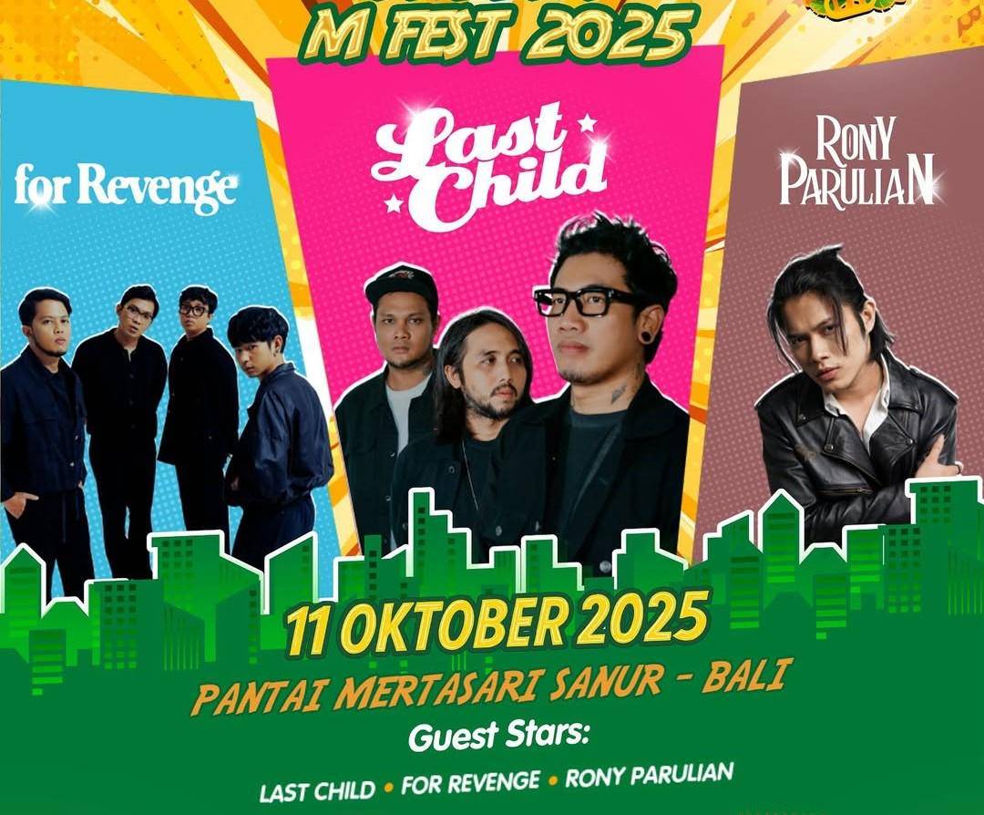 M Fest 2025. (Instagram.com/infokonserbali)