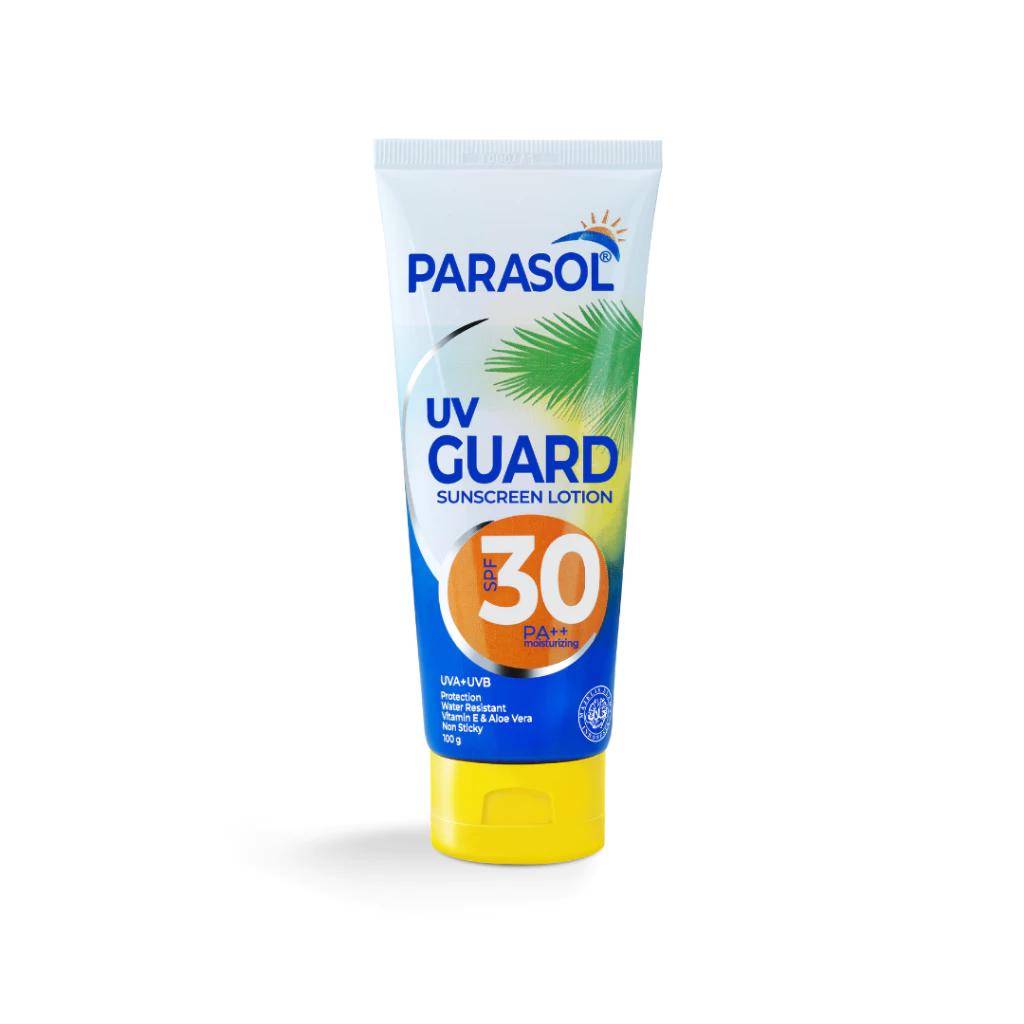 Parasol Sunscreen Lotion SPF 30 PA+ + Moisturizing (shopee.co.id/Bootiq Indonesia)