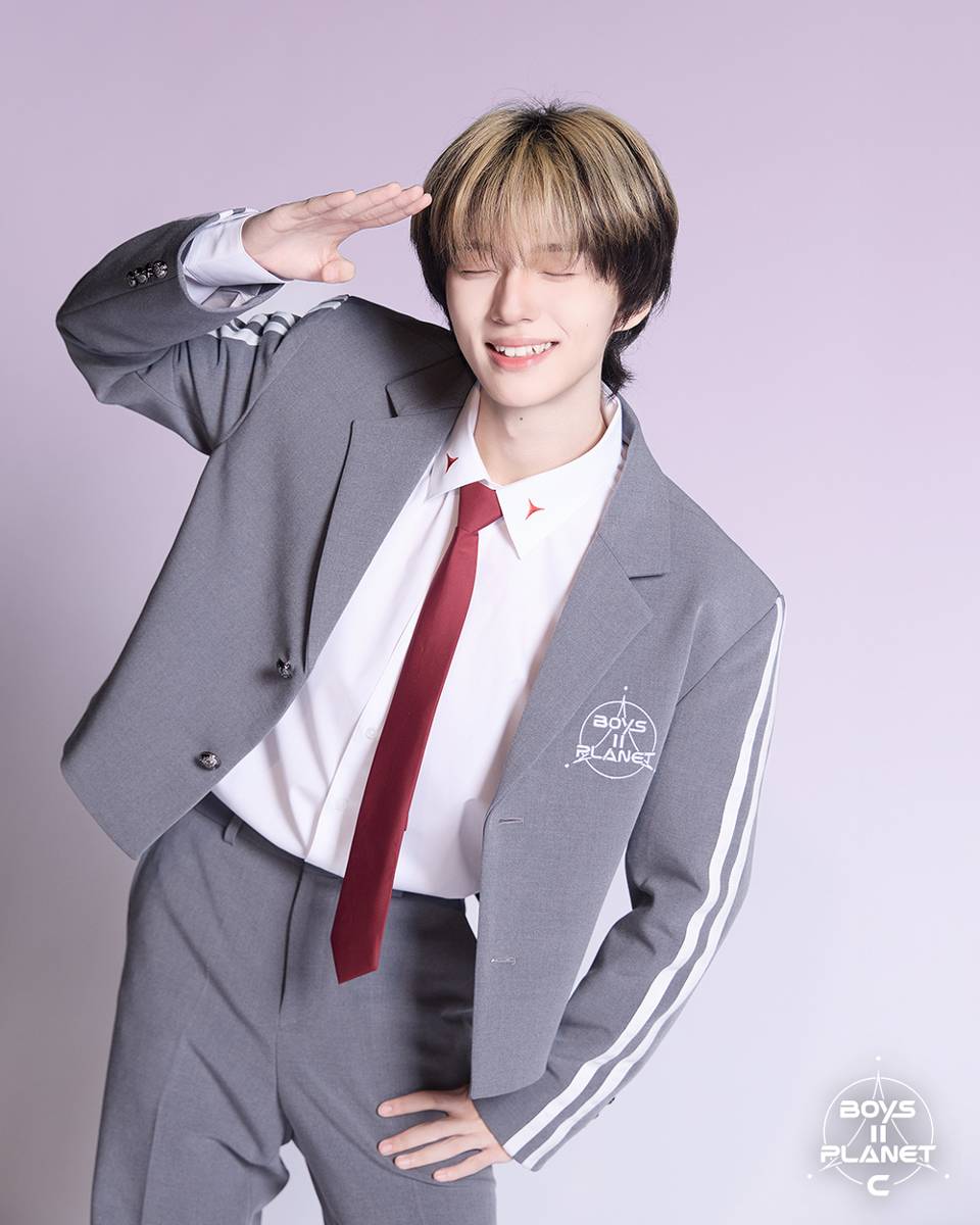 potret Peng Jinyu Boys II Planet