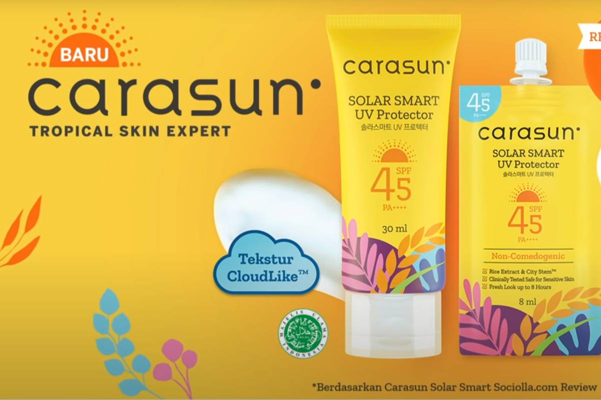 ilustrasi Carasun – Solar Smart UV Protector (YouTube.com/Carasun)