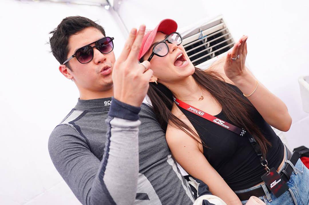 Alyssa dan Maia Estianty dukung Al lomba drifting