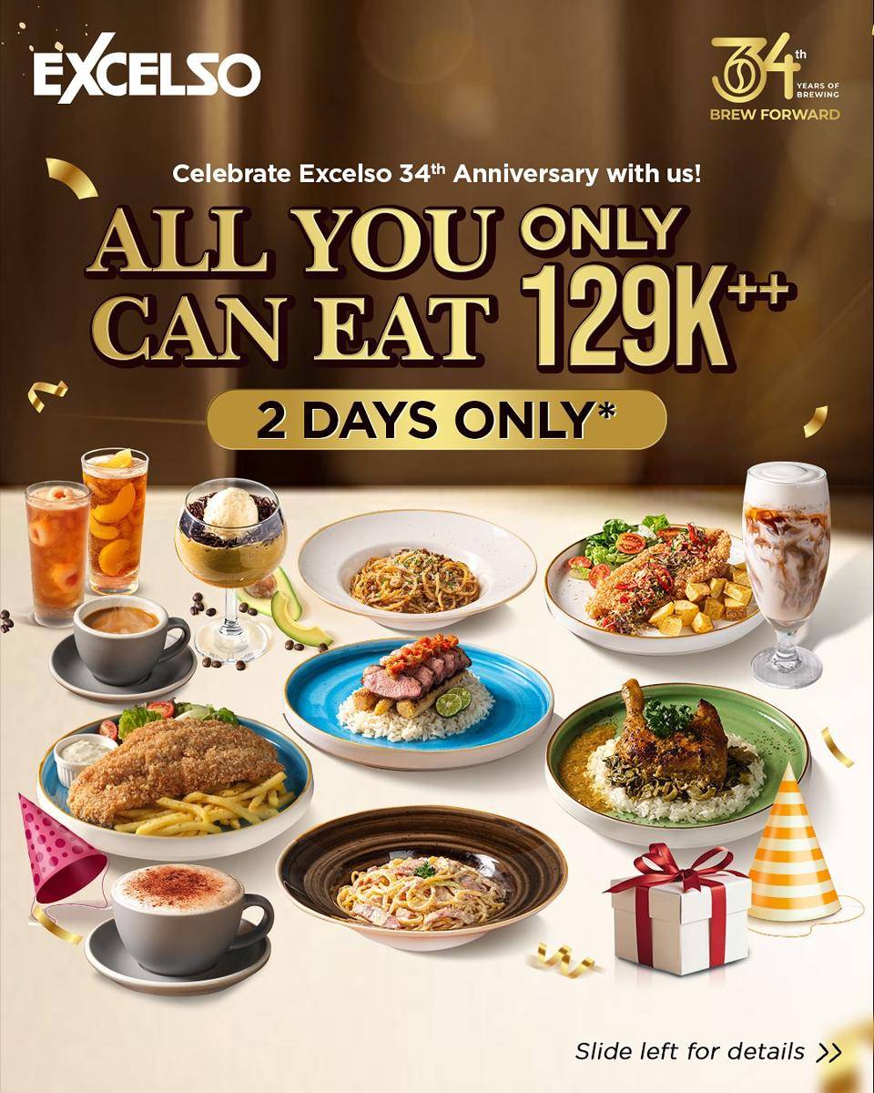 Promo AYCE Excelso September 2025
