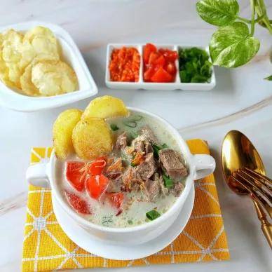 resep soto betawi