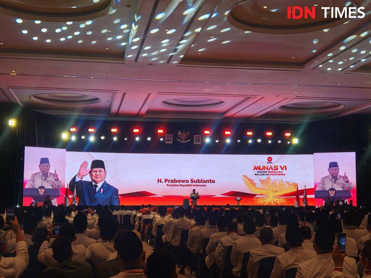 Presiden Prabowo Subianto hadiri penutupan Munas ke-VI PKS