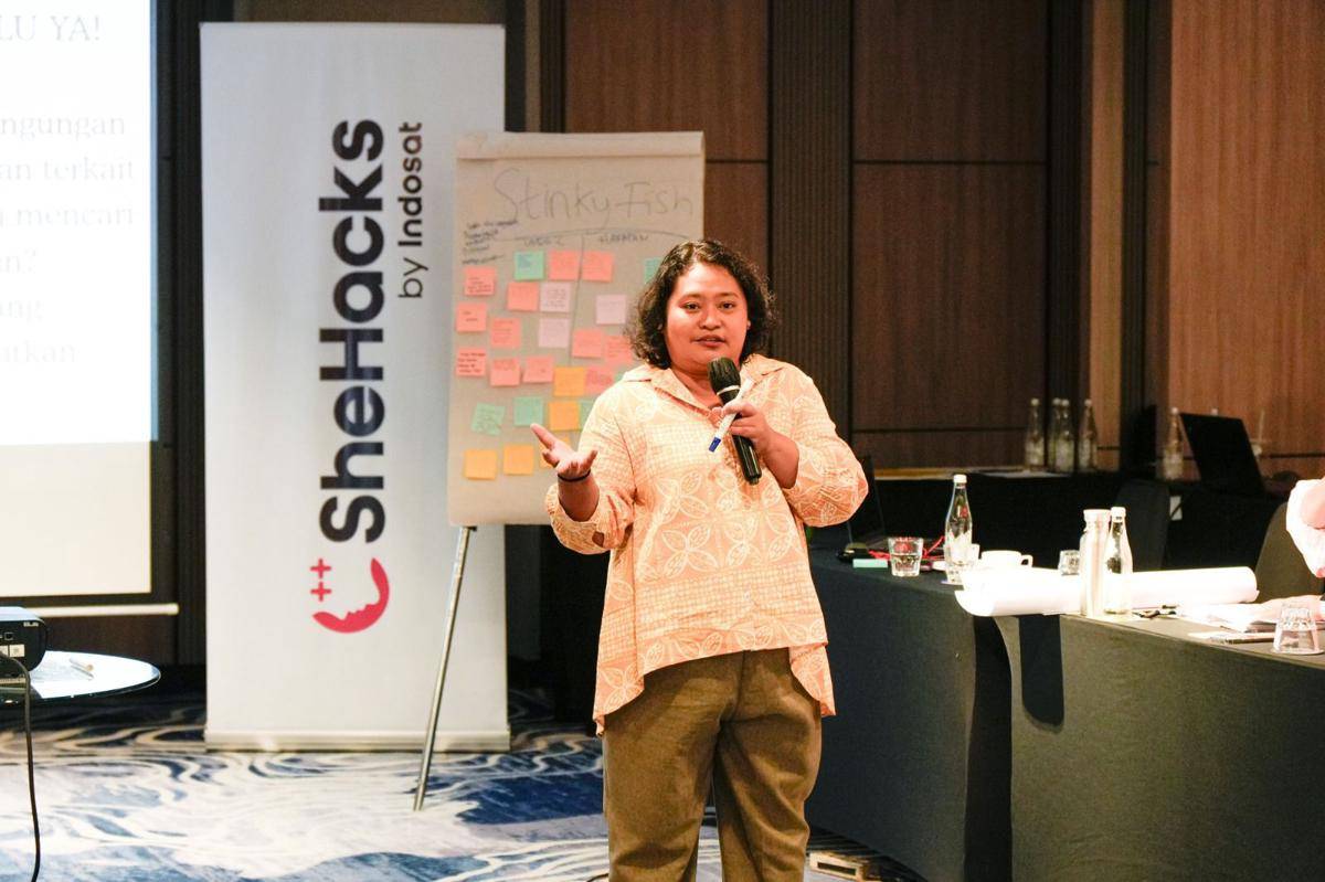 indosat, shehacks, papeda