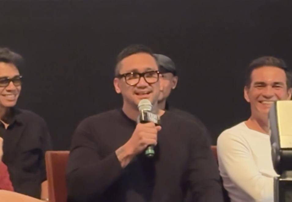 para pemain film Tukar Takdir pada Kamis (25/9/2025) (IDN Times/Elizabeth Chiquita)