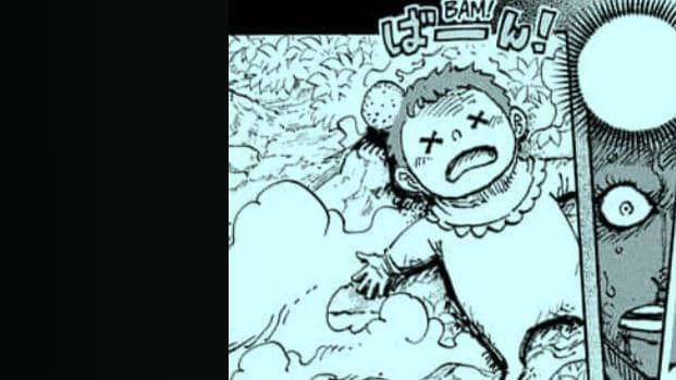 Bayi Shanks benjol dan Dragon one piece.jpg