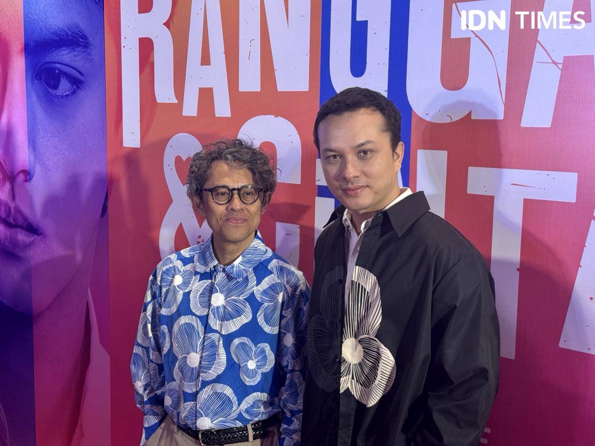 para cast Rangga & Cinta pada Senin (29/9/2025) (IDN Times/Elizabeth Chiquita)