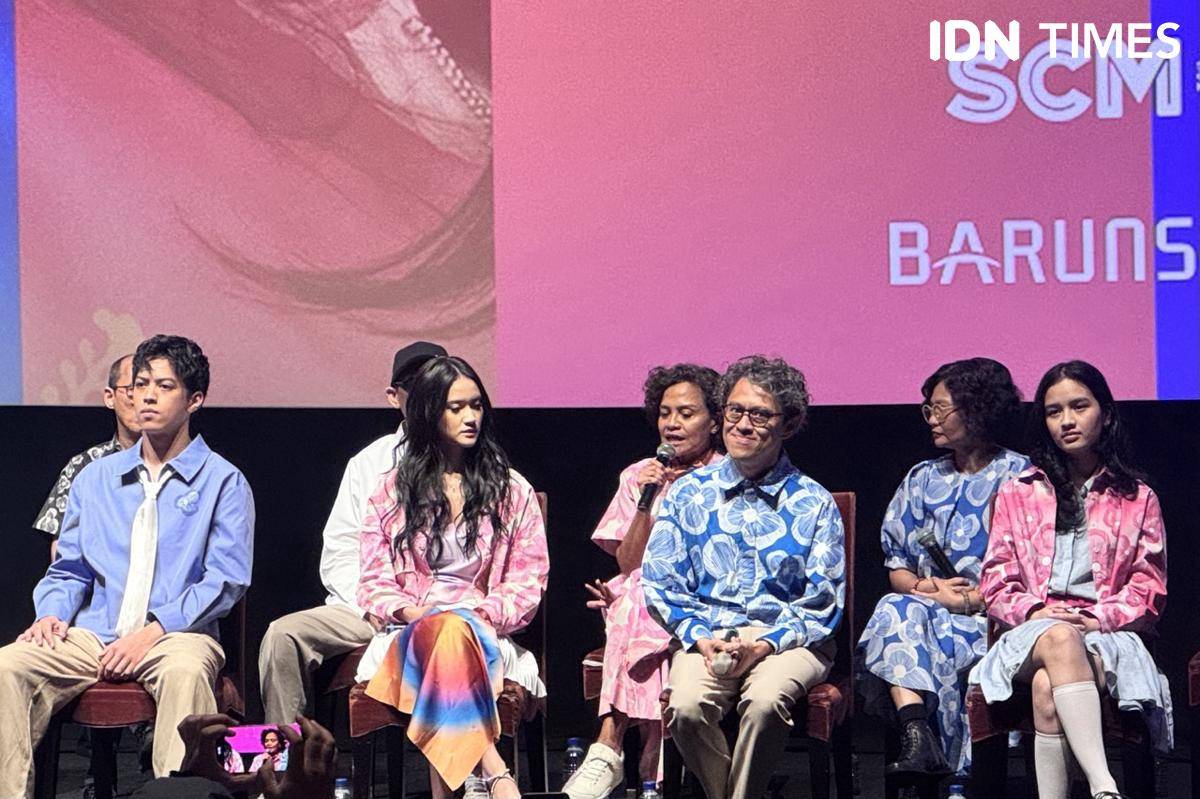 para cast Rangga & Cinta pada Senin (29/9/2025) (IDN Times/Elizabeth Chiquita)