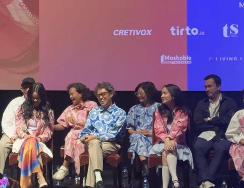 para cast Rangga & Cinta pada Senin (29/9/2025) (IDN Times/Elizabeth Chiquita)
