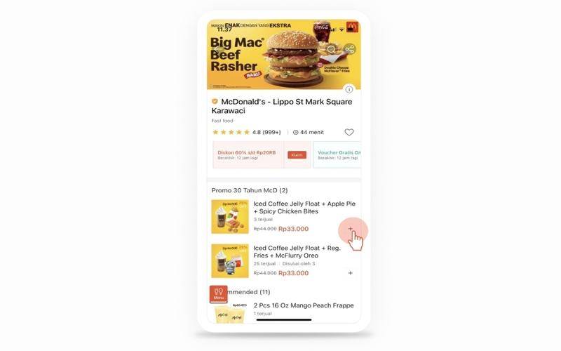 cara pesan makanan di ShopeeFood 