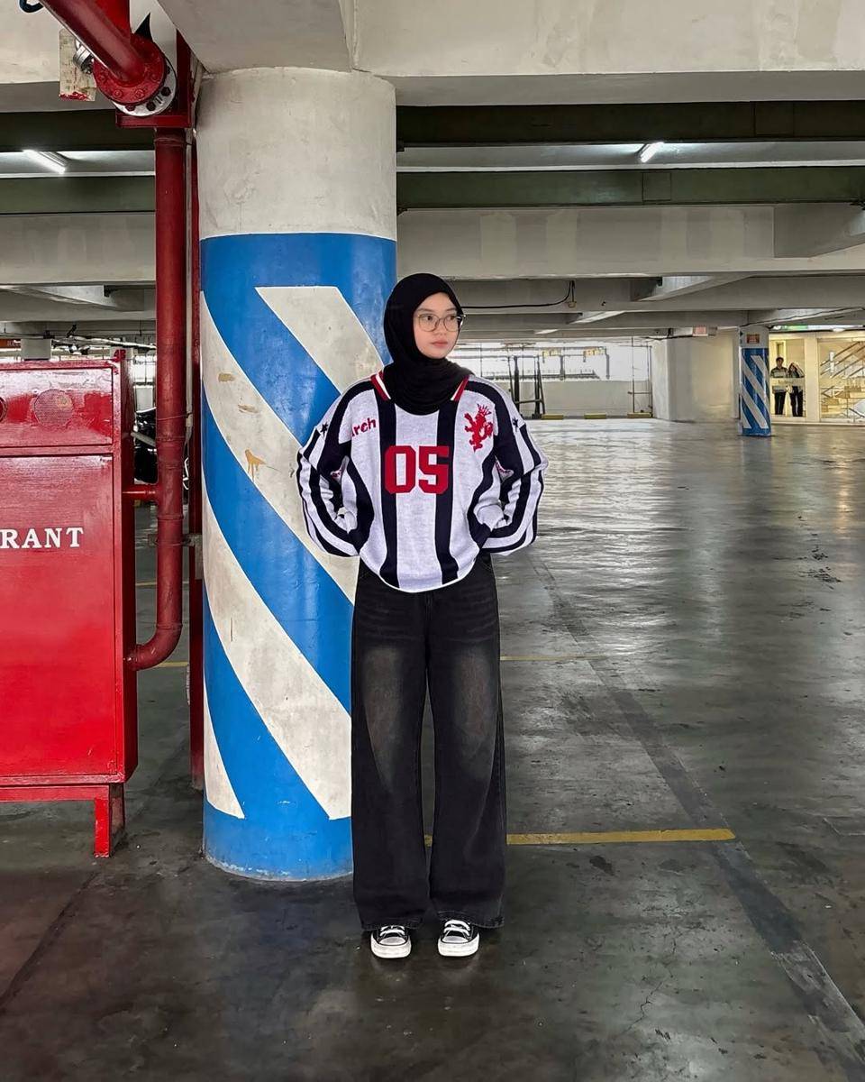 OOTD boyish jeans ala Lutfi Putri 