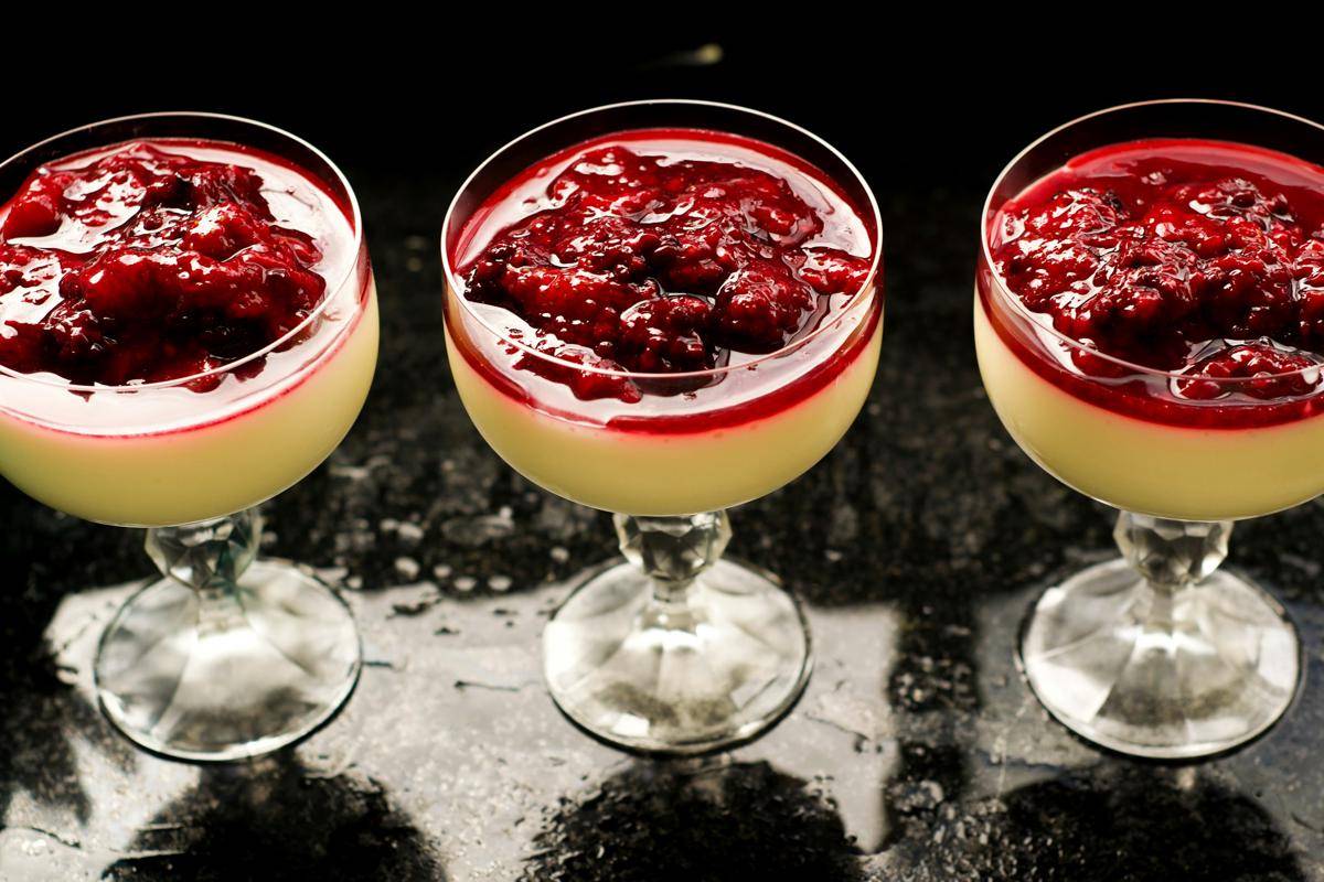 ilustrasi panna cotta 