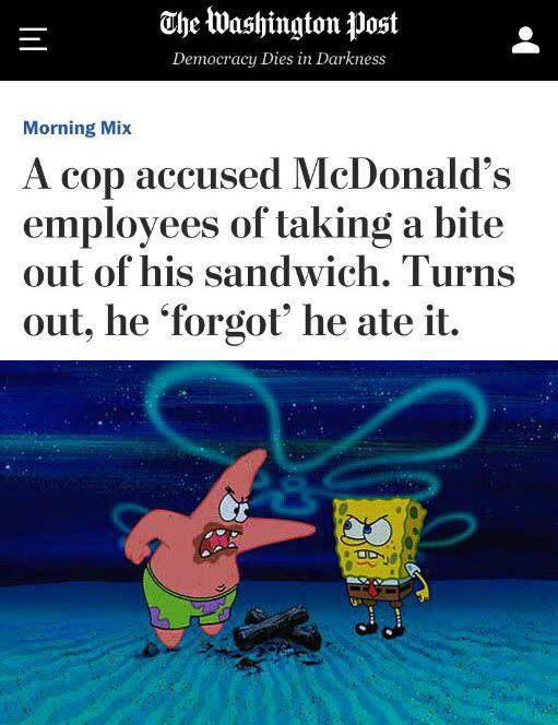 meme SpongeBob tentang karyawan 
