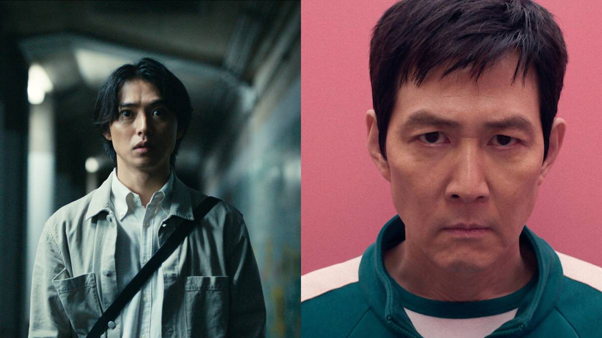 Kento Yamazaki dalam Alice in Borderland dan Lee Jung Jae dalam Squid Game.