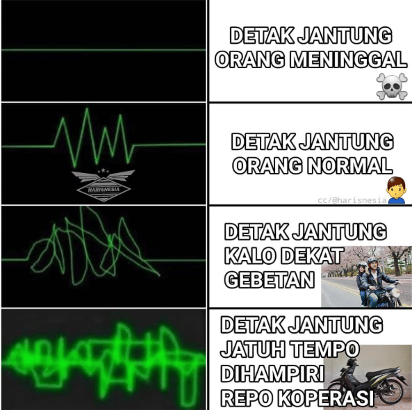 meme bayar cicilan