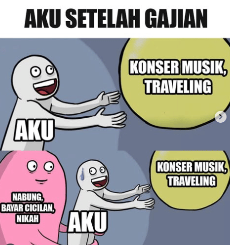 meme bayar cicilan