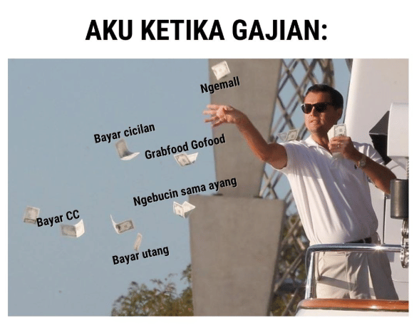 meme bayar cicilan