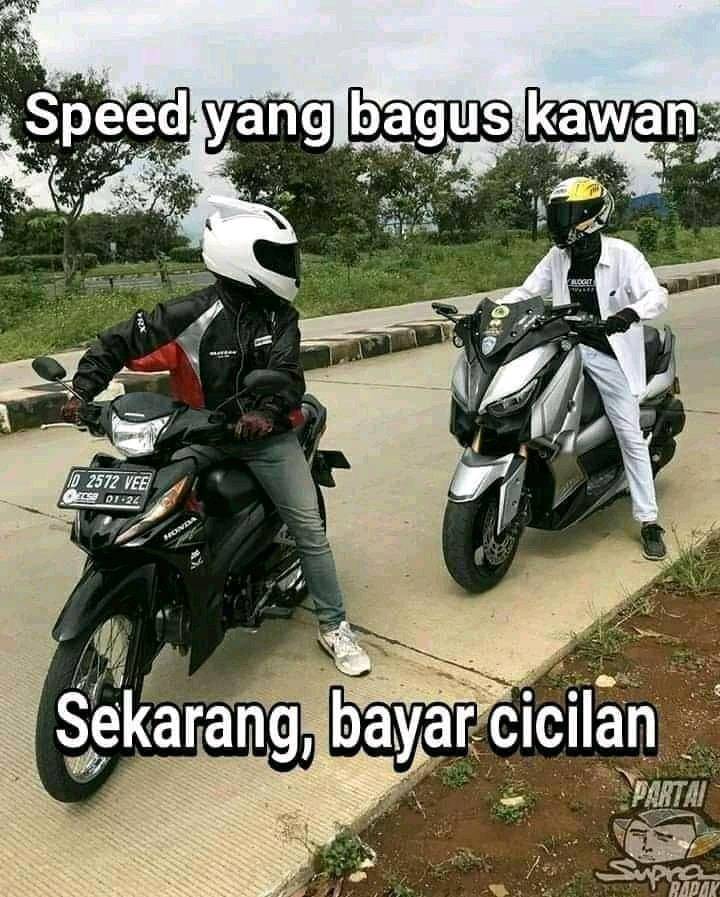 meme bayar cicilan