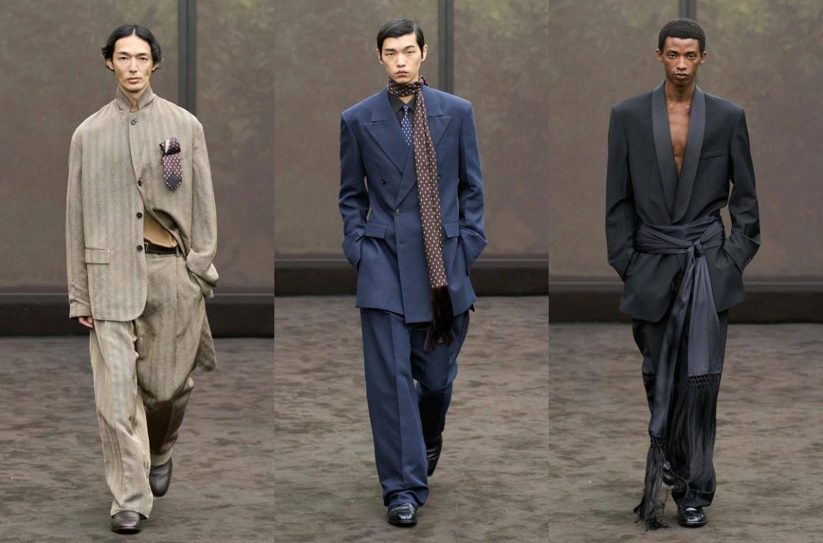 Koleksi Ferragamo S/S '26 di Milan Fashion Week (dok. Ferragamo)