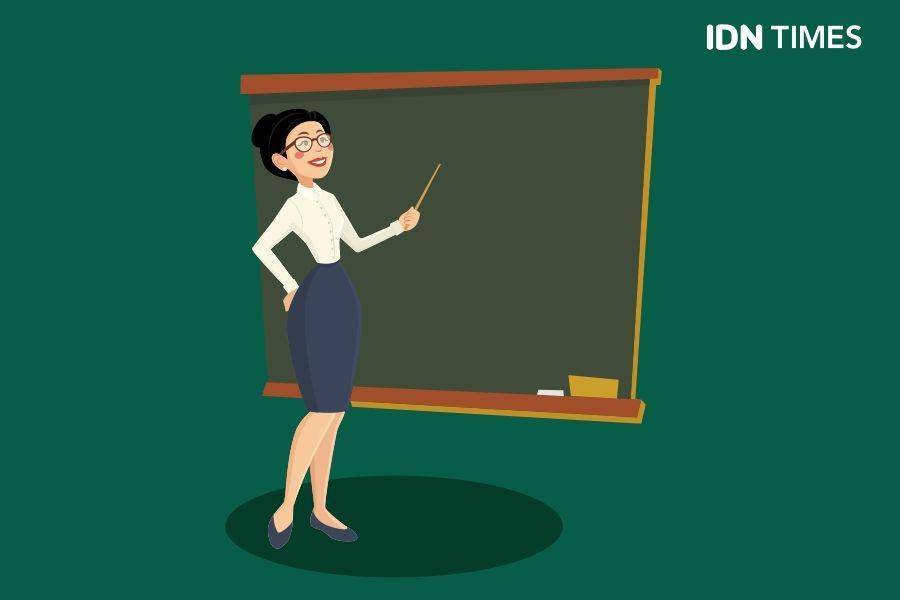 ilustrasi guru (IDN Times/Mardya Shakti)