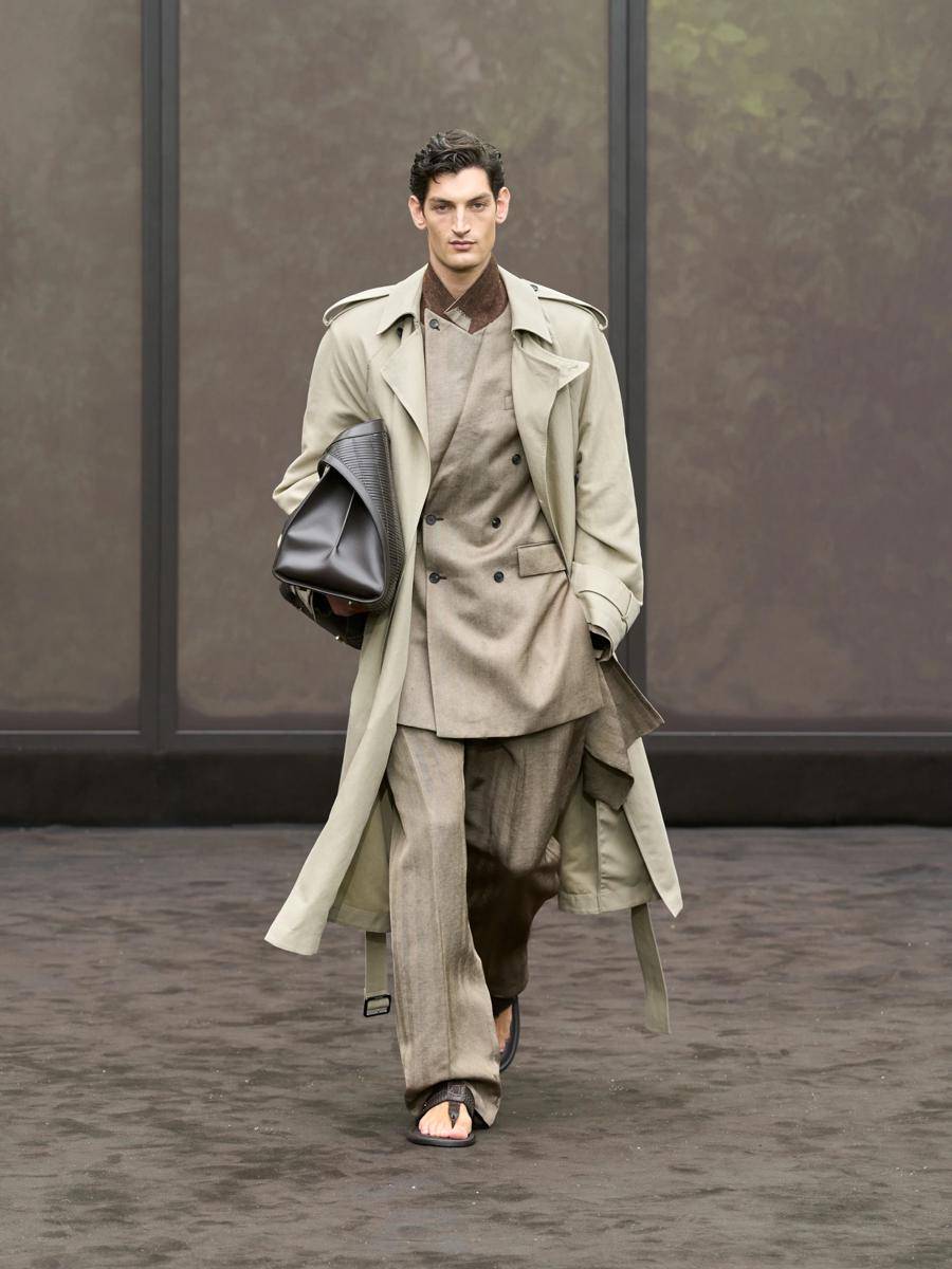 Koleksi Ferragamo S/S '26 di Milan Fashion Week (dok. Ferragamo)