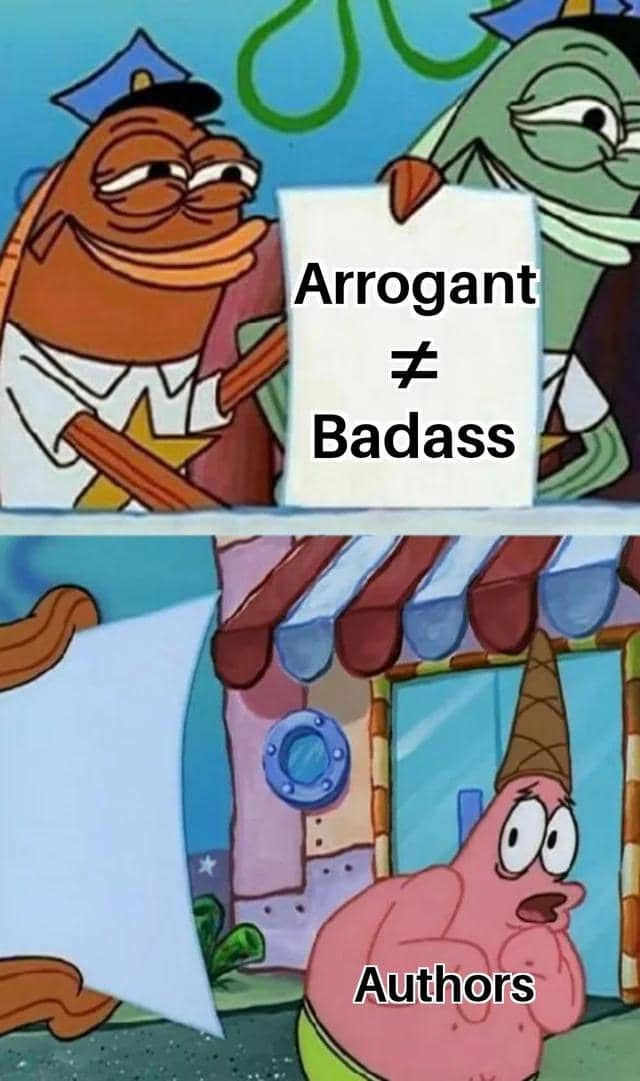 meme tentang logika penulis