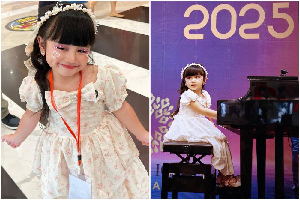 potret Bible anak Felicya Angelista 