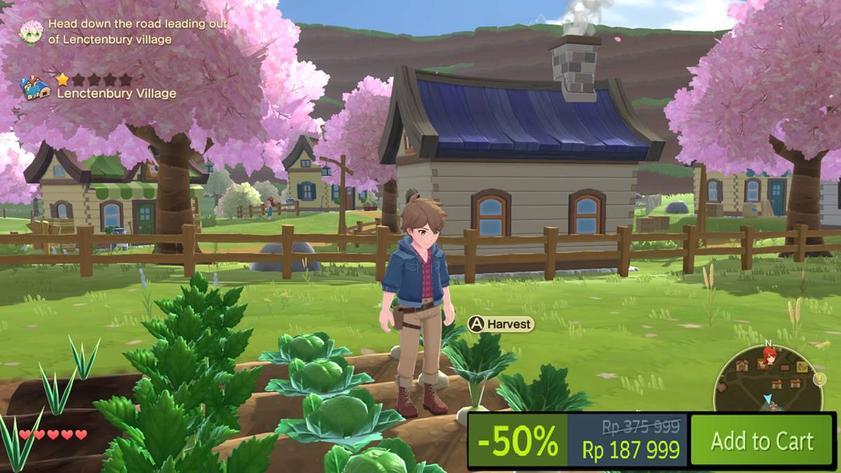 Harvest Moon: The Winds of Anthos 