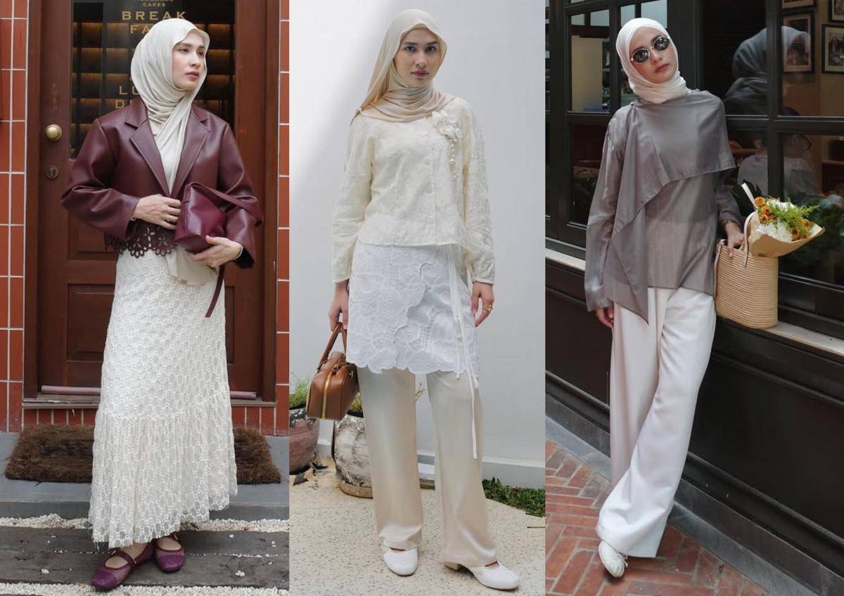 Inspirasi OOTD ala Dwi Handayani Syah Putri 