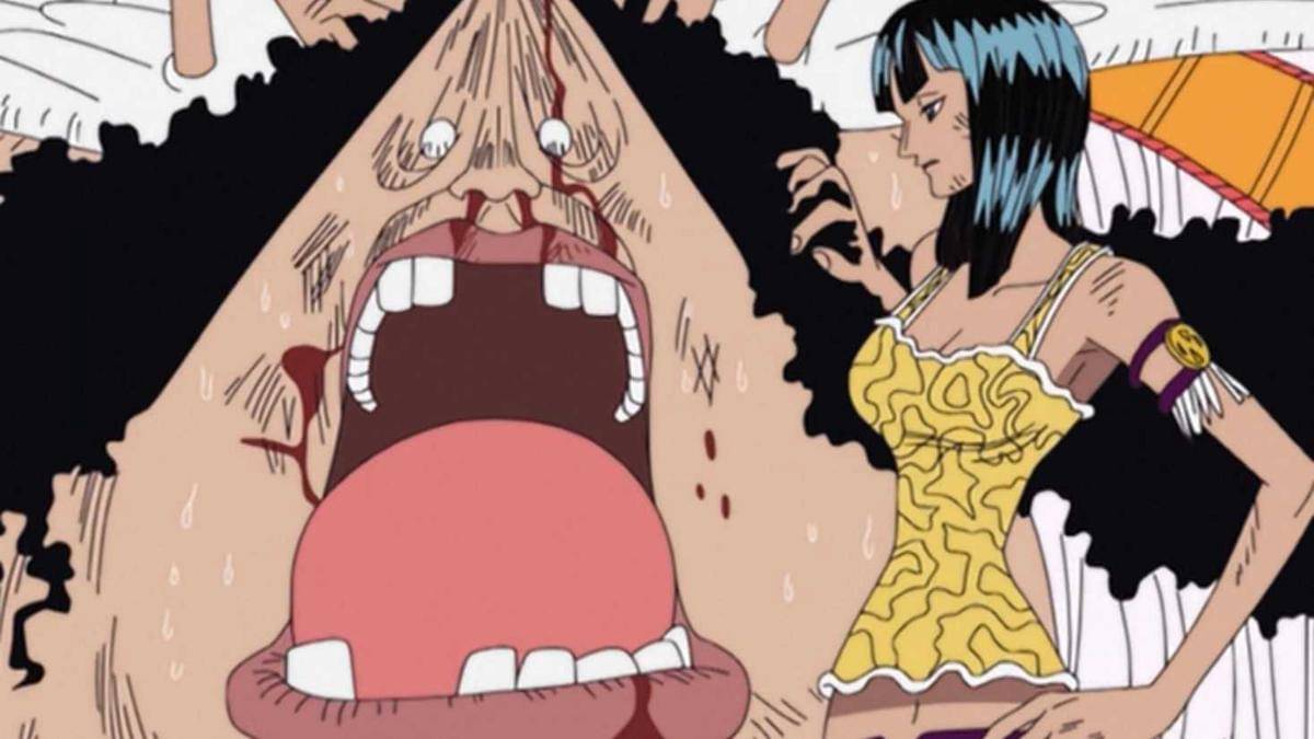 Robin melawan Yama (dok. Toei Animation/One Piece)