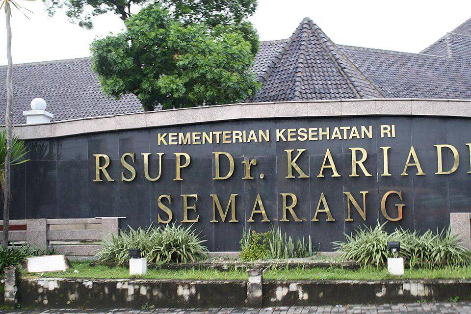 Rumah sakit karyadi yang berada di Semarang tergolong rumah sakit tertua di Jawa Tengah Indonesia (commons.wikimedia.org/PL09Puryono)