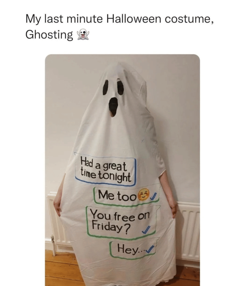 meme ghosting dalam hubungan