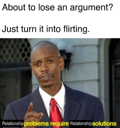 meme momen pasangan berantem