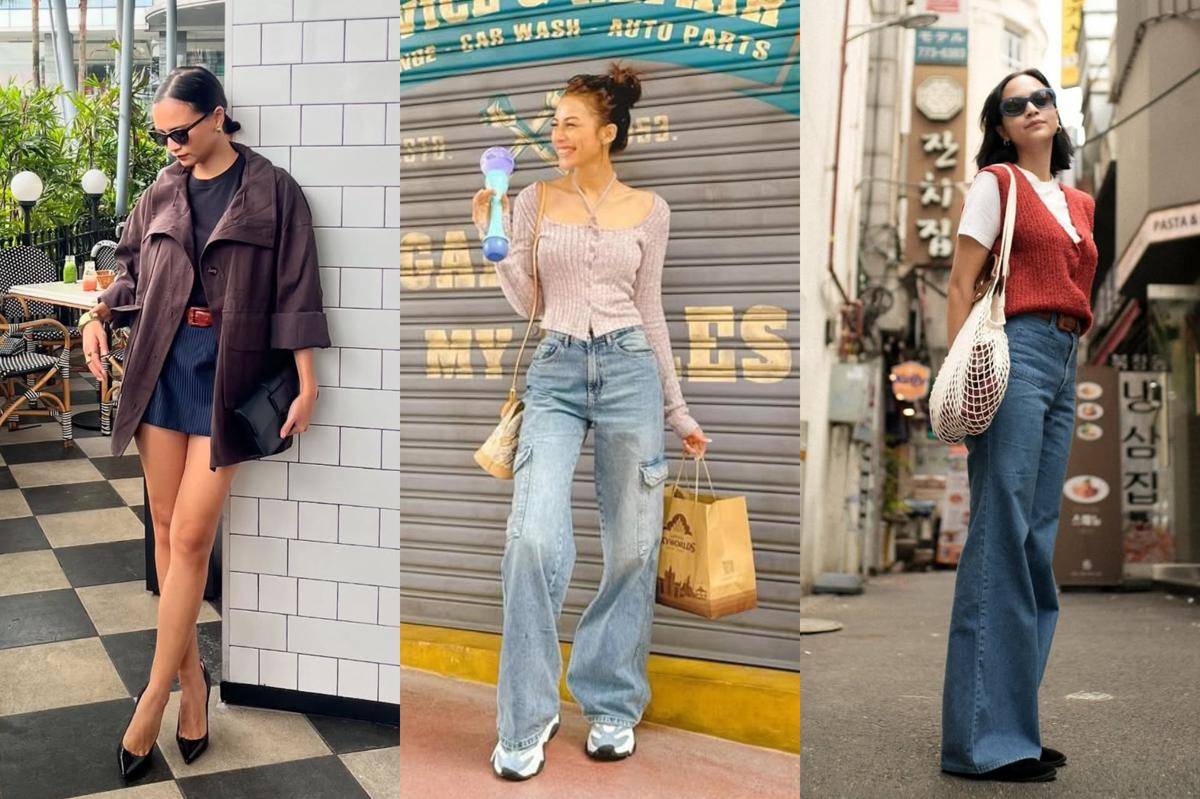 inspirasi OOTD kasual ala pemain film Rest Area (instagram.com/lutesha | instagram.com/laniafira | instagram.com/lutesha)