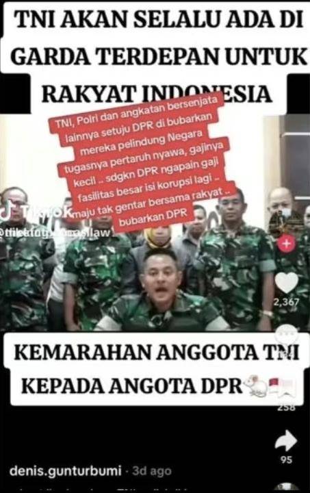  (Tangkapan layar akun TikTok @denis.gunturbumi). 