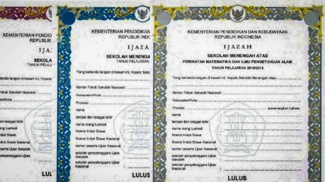 Ilustrasi ijazah. (Dok. Istimewa)