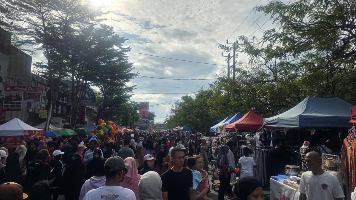 Ilustrasi CFD Boulevard di Makassar. (Dok. Pemkot Makassar)