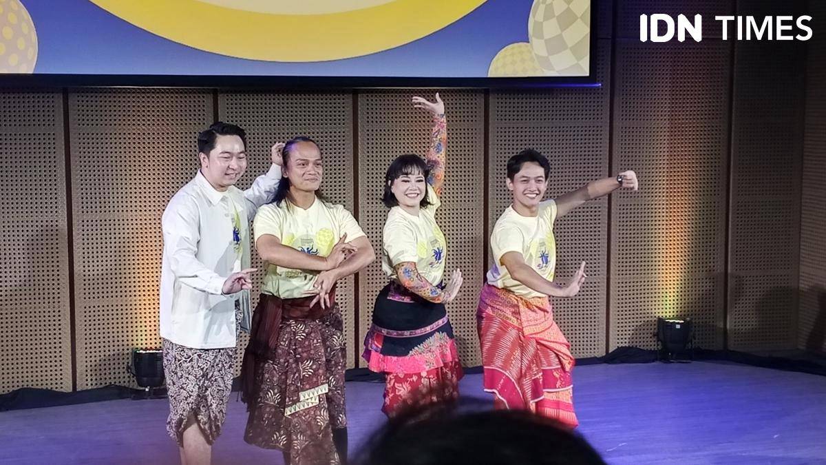Billy, Rianto, Gigi, dan Bathara di Konferensi Pers pada Selasa (30/9/2025)