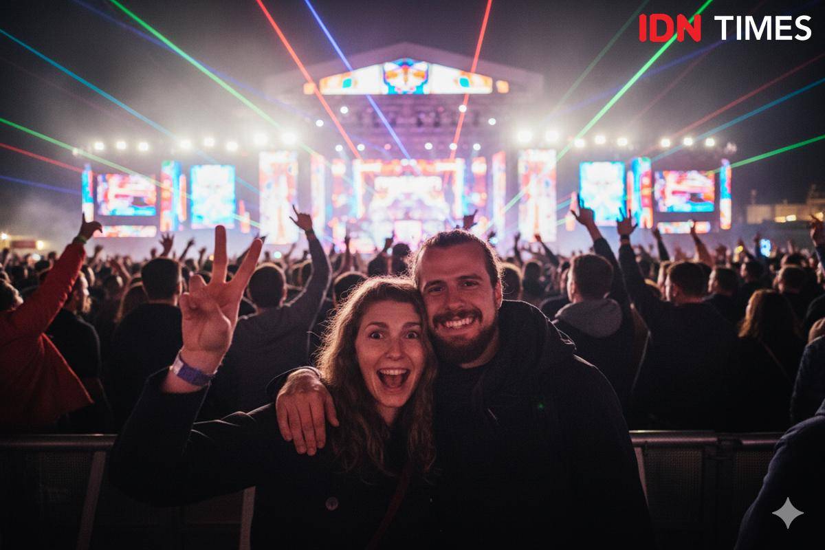  Prompt Gemini AI Edit Foto Selfie di Konser